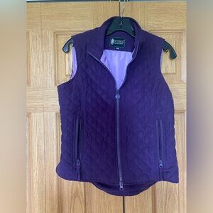 Womens purple vest